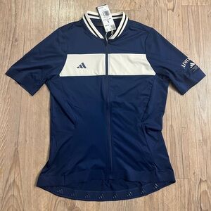 NWT ADIDAS AEROREADY CYCLING CLUB WOMEN'S JERSEY SIZE L